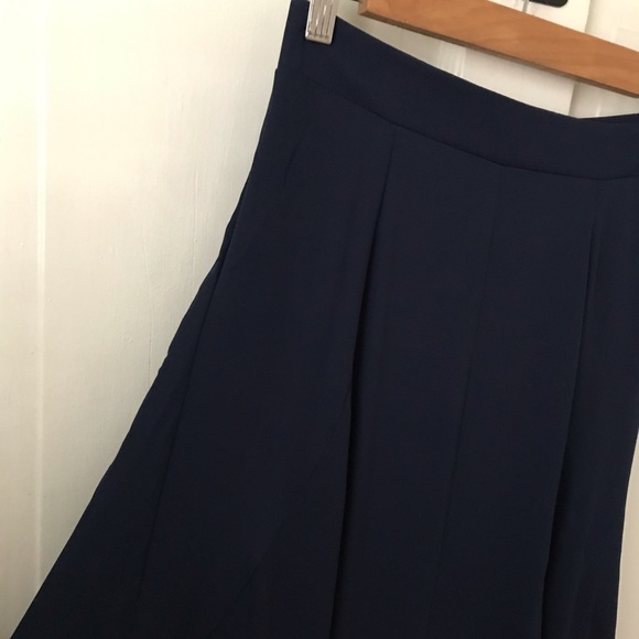 *Comes w/ FREE Ring* SMYM Princess Di ballroom navy maxi flutter skirt, S, NWT - Picture 12 of 16